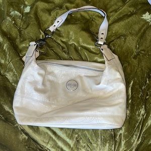 Coach creme bag